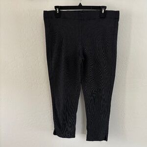 Tribal Fia Mid Rise Curve Hem‎ Pant in Black. Size 12P